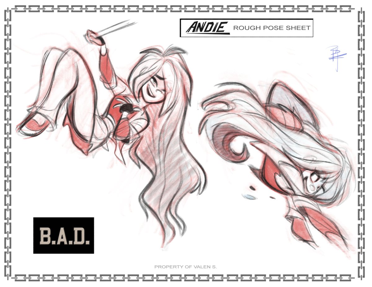 ValenPalArt's tweet photo. Another dear chunk of Andie's model sheets. This was part of my exploration on the posing, overlapping in motion and streetwise parkour action scenes. #modelsheet #visualdevelopment #artnotes #characterdesign #conceptart #anatomy https://t.co/KeUfiygc0I