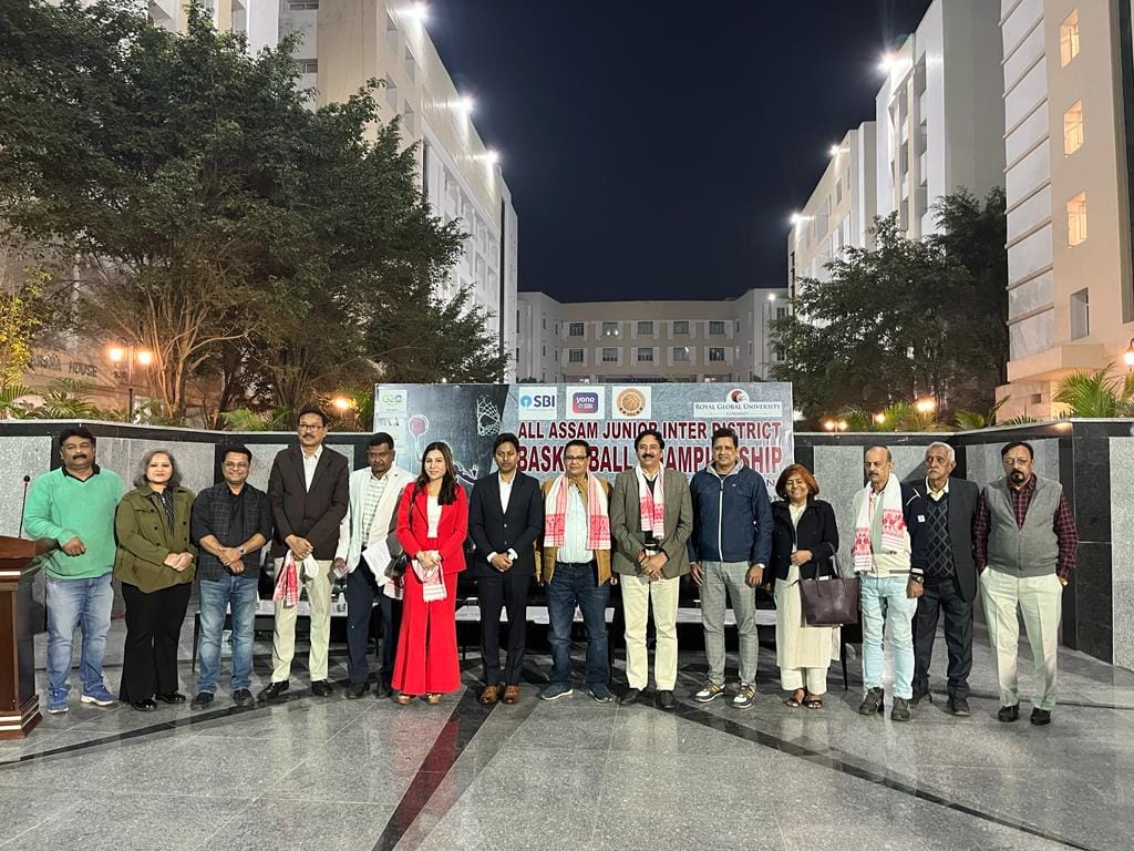 RoyalGlobal_Uni's tweet image. Glimpses from the Opening Ceremony of All Assam Junior Inter District Basketball Championship 2024 organized by Assam Basketball Association at RGU.
Mr. Pallab Lochan Das, President, ABA, and Lok Sabha MP,Tezpur graced the occasion.  #RoyalGlobalUniversity
#pallablochandas