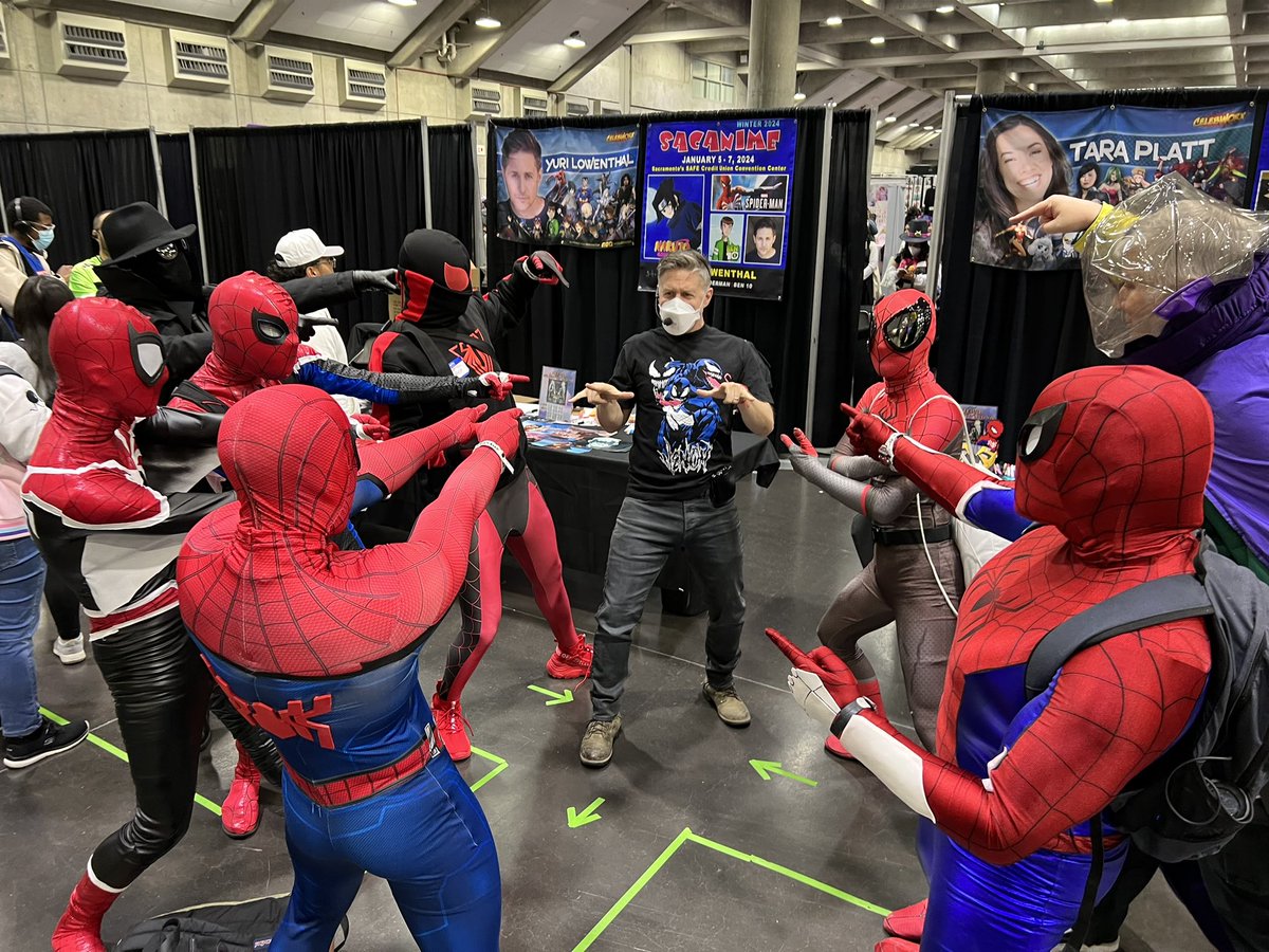 SuperiorChris17's tweet image. THE SACRAMENTO SPIDER-BOYS MEET YURI LOWENTHAL! @YuriLowenthal #BeGreater #BeGreaterTogether #SpiderMan #Sacramento