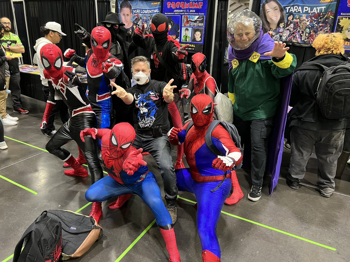 SuperiorChris17's tweet image. THE SACRAMENTO SPIDER-BOYS MEET YURI LOWENTHAL! @YuriLowenthal #BeGreater #BeGreaterTogether #SpiderMan #Sacramento