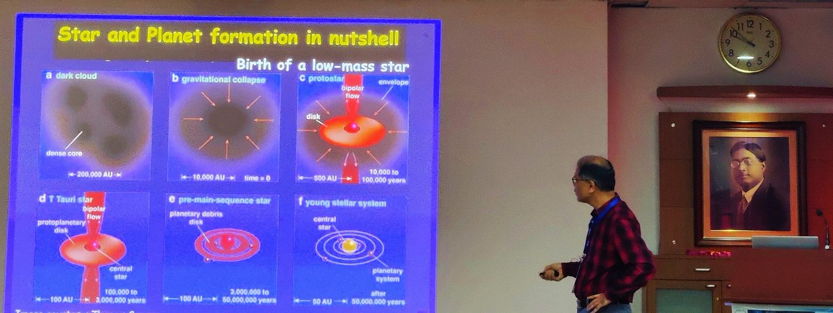 mpuravankara's tweet photo. Devendra Ojha (TIFR) delivering the first science talk on disk- mediated accretion.
#SF2024 @asipoec https://t.co/GuTnbF26HI