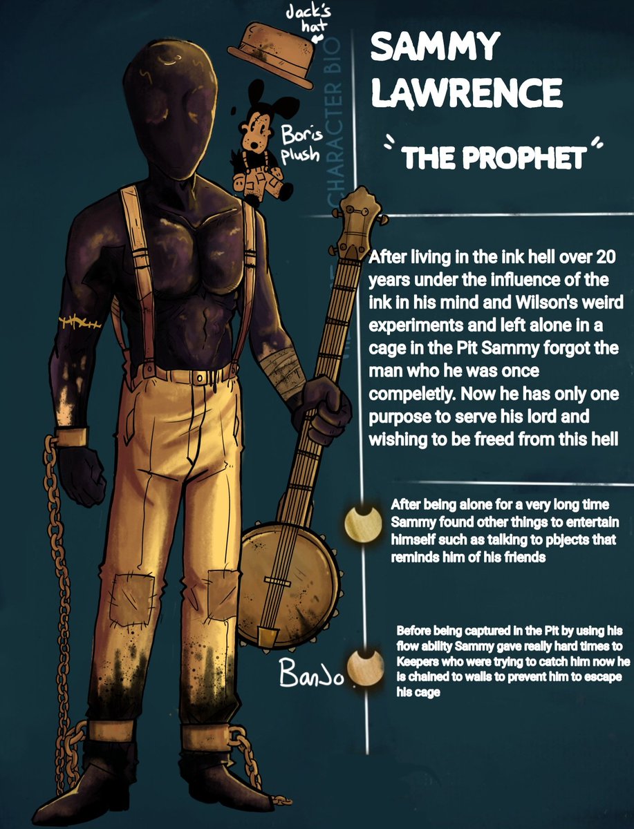 almightykadim's tweet image. Breaking into the Pit &amp;gt;taking down keepers &amp;gt;eating the metal panels of his cell &amp;gt; kissing him on his bald head
#SammyLawrence #BendyTHECAGE