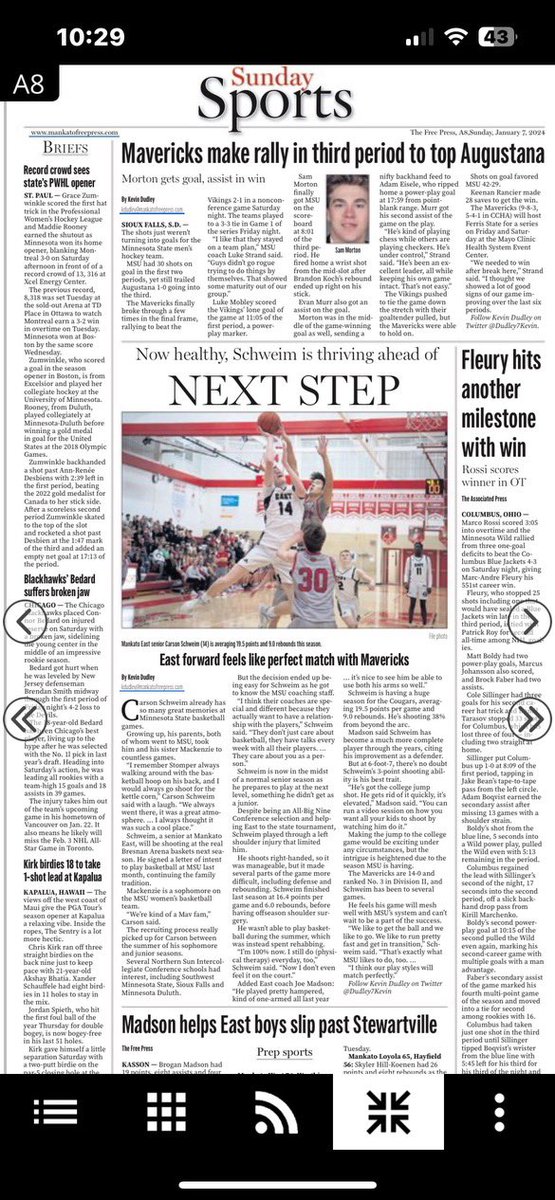 Thank you for the article Mr.Dudley, really appreciate it!! 

<a href="/Dudley7Kevin/">Kevin Dudley</a> <a href="/Mankatonews/">Mankato Free Press</a> <a href="/eastboysbasket/">Mankato East Boys Basketball</a> <a href="/MinnStMBBall/">MSU Men's Basketball</a>