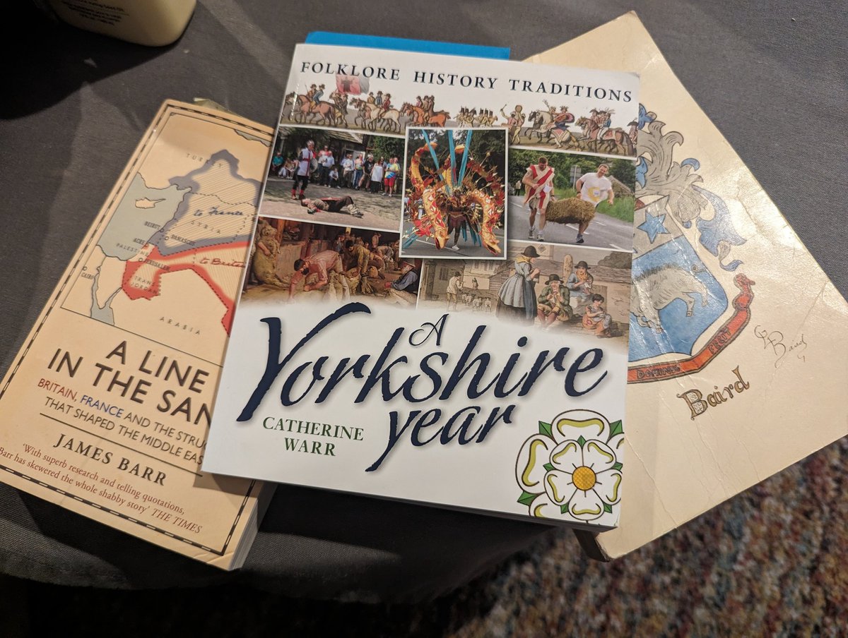 Dear UK history buffs, If you haven't already picked up the inaugural book 'A Yorkshire Year', by Catherine Warr, then January is the perfect month to correct that error.  @HiddenYorkshire #YORKSHIRE #UKHistory