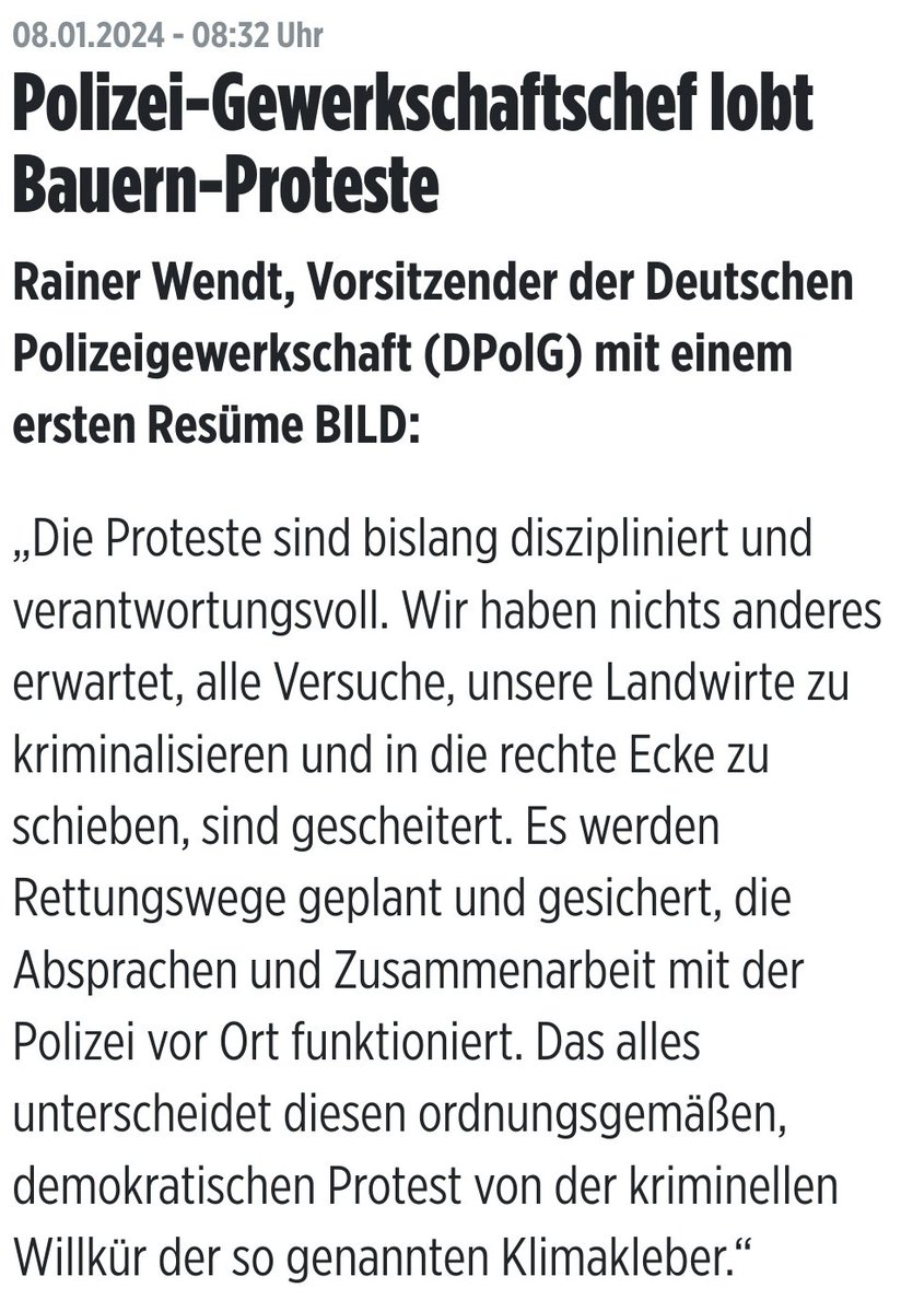 Da werden Linke wieder Schnappatmung bekommen.
"Aber bei der Letzten Generation... Mimimi..."😂😂
#B0801 #Bauernproteste