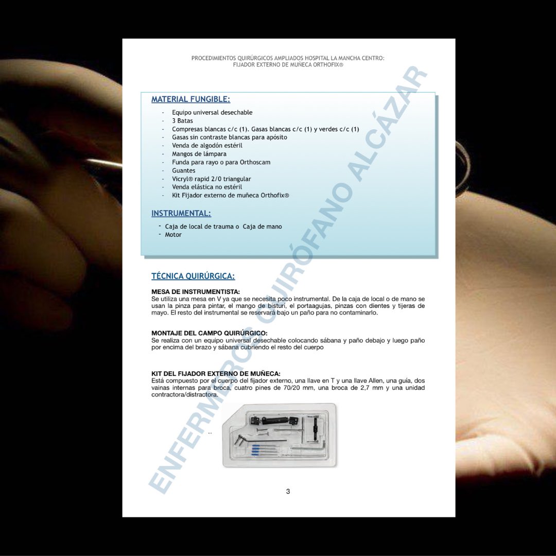 Enfermeros Quirófano Alcázar tweet media