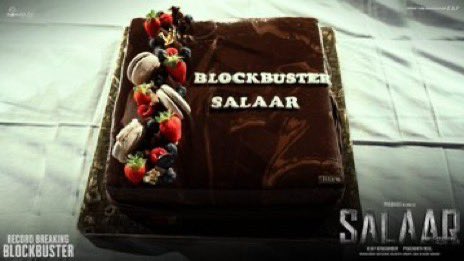 . @RoaringRebels_ cAAke kavala 😜

#BlockBusterSalaar #RecordBreakingSalaar #Prabhas    #Salaar