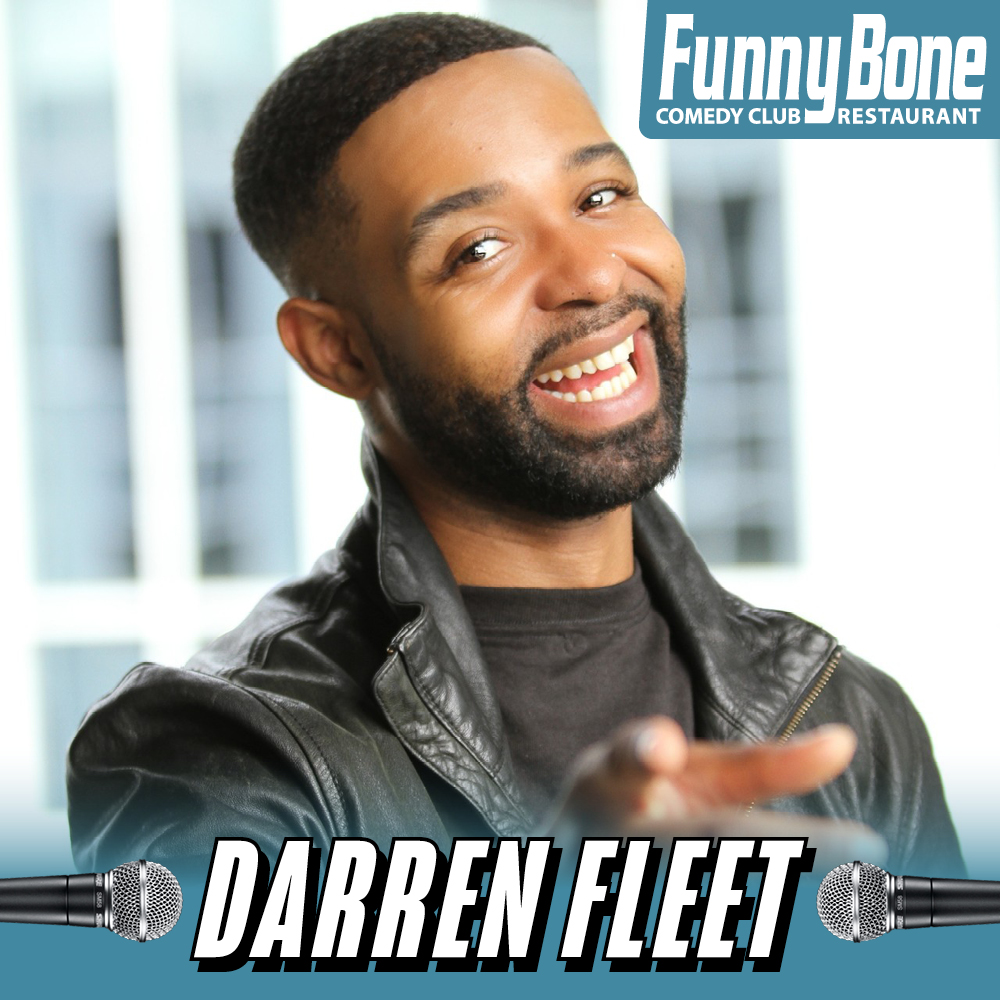 Darren Fleet is here for 1 night only! 🎙️ January 14