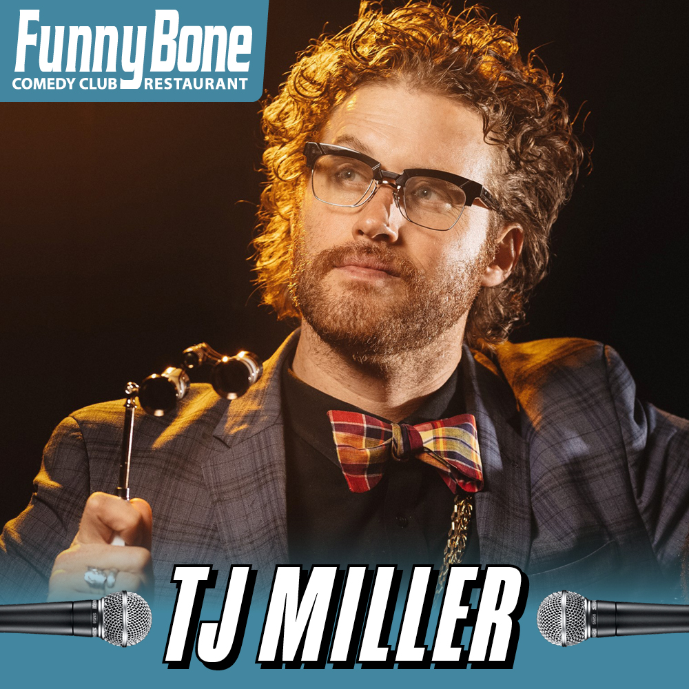 TJ Miller is coming to Albany! 🎙️ January 12 & 13