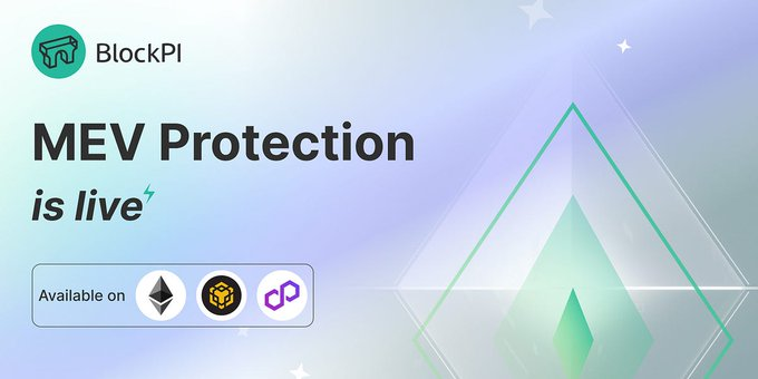SniperxCalm's tweet photo. BlockPI have add MEV protection for all users!  No matter you are using our public RPC or you already have a BlockPI account, you are protected! https://t.co/VfDR2tmKaE