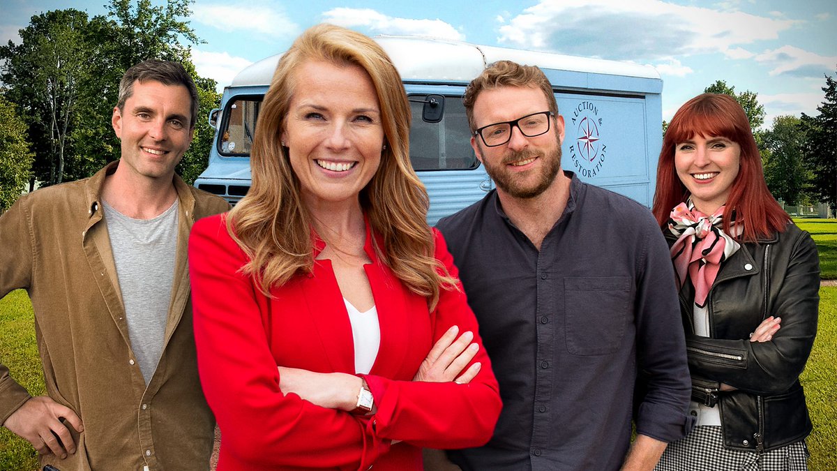 'Fun, educational, inspiring' - The Travelling Auctioneers is back for series two! Christina Trevaninon's joined by new team JJ Chalmers, Robin Johnson and Izzie Balmer on @BBCOne and @BBCiPlayer Meet them ➡️ bbc.in/41NNmc2