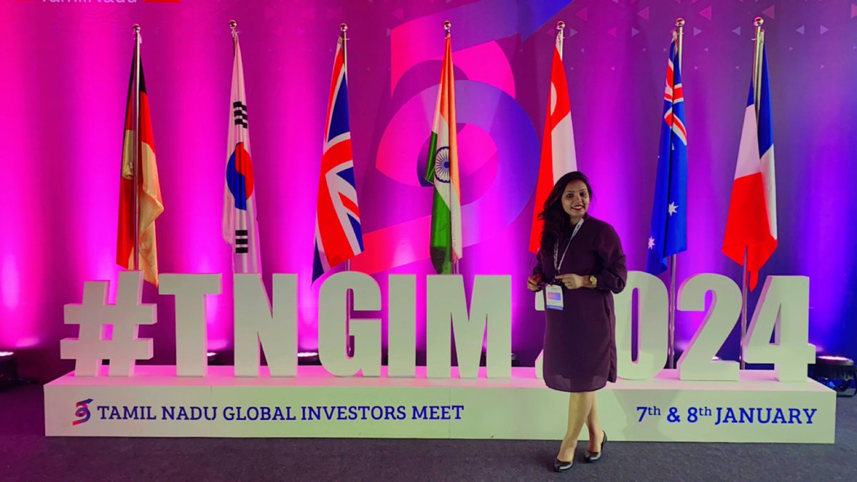#TNGIM2024 #TNGIM2024Tamilnadu  WONDERFULLY organised and so many valuable sessions for startups . Kudos <a href="/TRBRajaa/">Dr. T R B Rajaa</a> and team