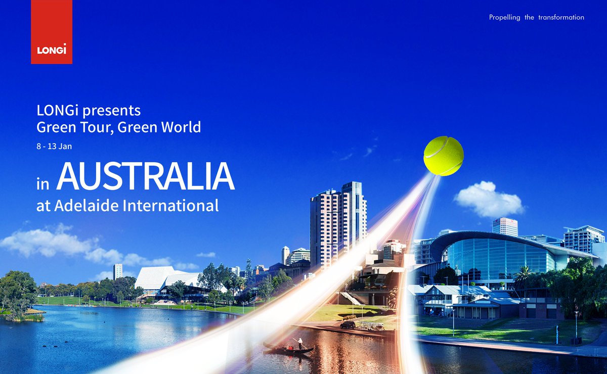 The ATP Adelaide tournament is in full swing and as we witness the competitive spirit on the courts, our PLAN GET initiative is diligently working to promote low-carbon lifestyles globally. Stay tuned for some thrilling play and join us in the movement toward a sustainable future