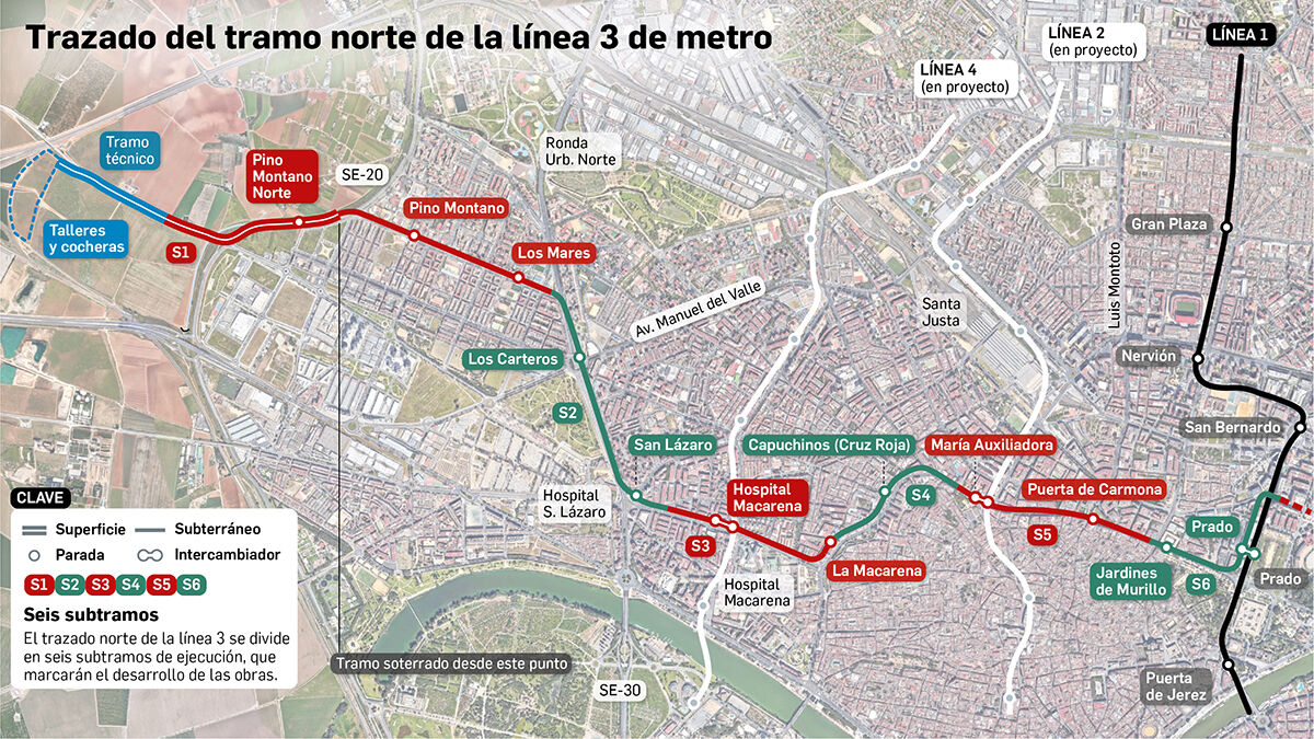 Sevquieremetro's tweet photo. 🚇COMENZAMOS 2024: ¿QUÉ HEMOS PEDIDO A LA JUNTA?🚇

✅Tramo norte L3: iniciar las obras del subtramo 1 en el primer trimestre, subtramo 2 en el segundo y subtramo 3 en el tercero

✅Tramo sur L3: iniciar la información pública en el primer trimestre y finalizar proyecto en 2024 https://t.co/jMVDUL5kwe