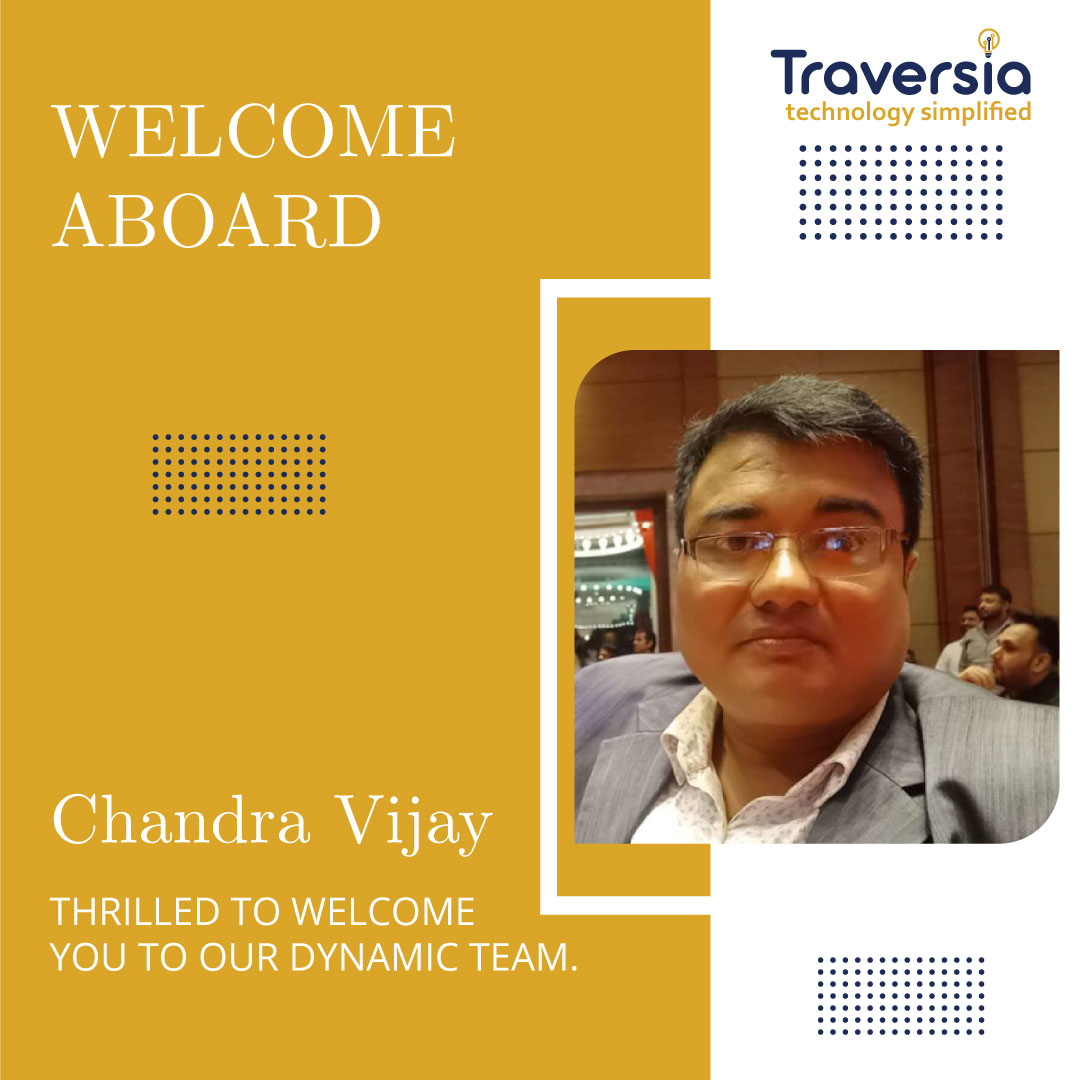 LtdTraversia's tweet photo. Welcoming our newest team member Chandra Vijay.🚀We are thrilled to have you on board and looking forward to the amazing contributions we'll create together. Here's to the start of an exciting journey! 📷 #TraversiaTechnology #WelcomeAboard #NewTeamMember #ExcitingBeginnings https://t.co/tVhoLeH28x