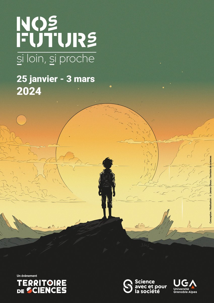 A venir, du 25 janvier au 3 mars dans la Métropole de Grenoble, le festival #NoSFuturs 🚀: echosciences-grenoble.fr/evenements/nos…