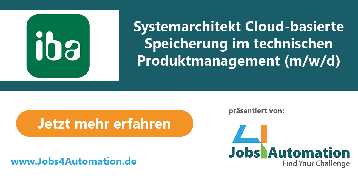 Neuer #Job bei Jobs4Automation: iba AG sucht einen #Systemarchitekt (m/w/d) Cloud-basierte Speicherung im technischen Produktmanagement - jetzt bewerben: jobs4automation.de/systemarchitek…
#Stellenausschreibung #Jobbörse #Ingenieur #Beruf #Bewerbung