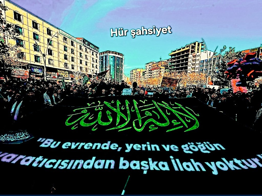 ' Bu evrende, yerin ve göğün yaratıcısından başka ilah yoktur!'

#KelimeiTevhid