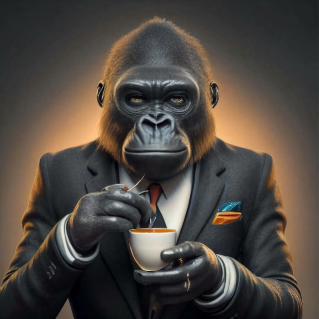 GorillaDefi's tweet photo. GM🌞, how is your day going❓

#goodmorning 
#CryptoNews 
#CryptoMeme 
#Gorilladefi 
#CryptoCommunity https://t.co/uqURERiXS4