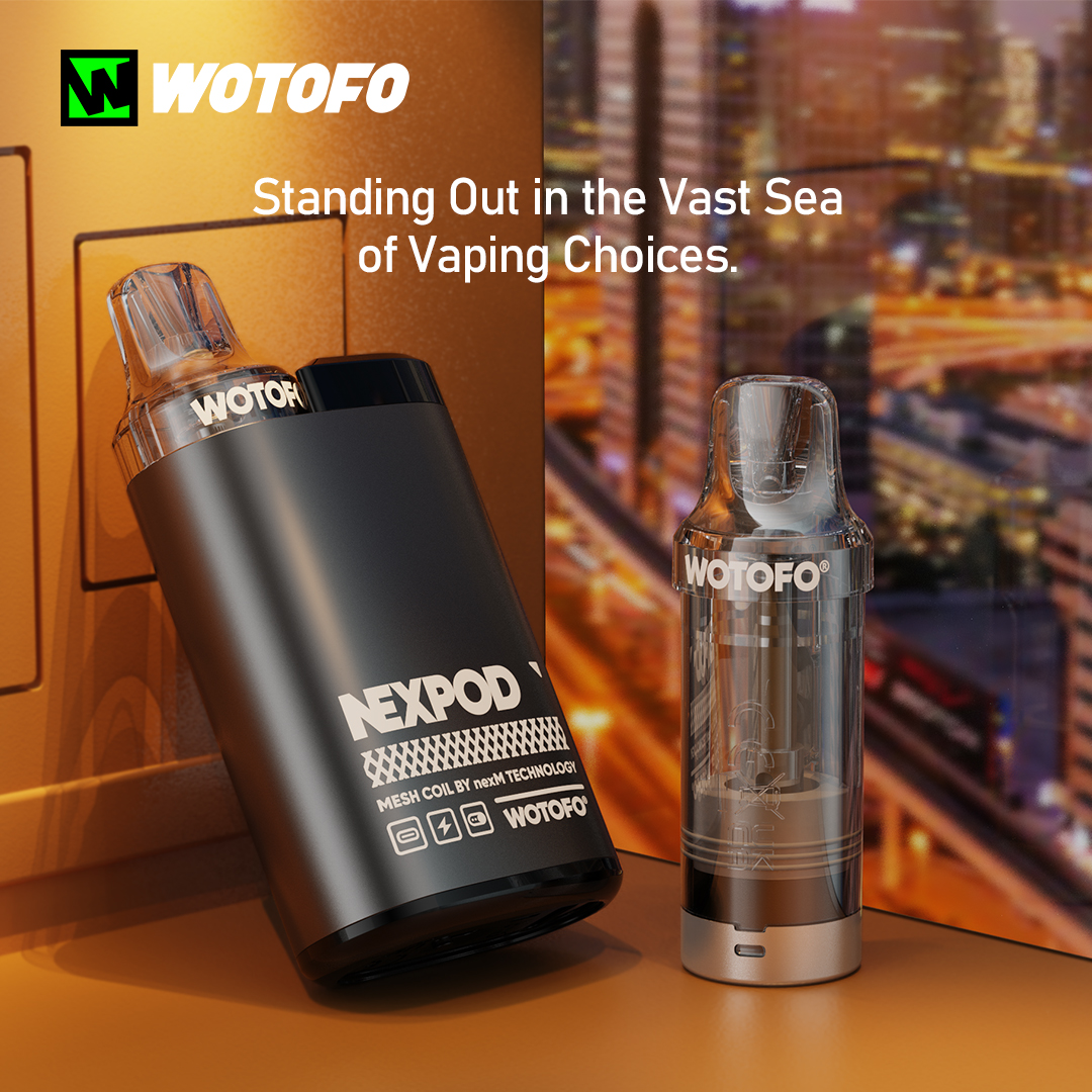 wotofoofficial's tweet photo. Less Is More, Luxury Redefined with our nexPOD refillable pod. Elevate your vaping experience with simplicity and sophistication. ๐ซ๐จ
https://t.co/nQM3A6p93b
#RefillablePods #LuxuryRedefined #VapeExperience https://t.co/ccKEzVAJeu