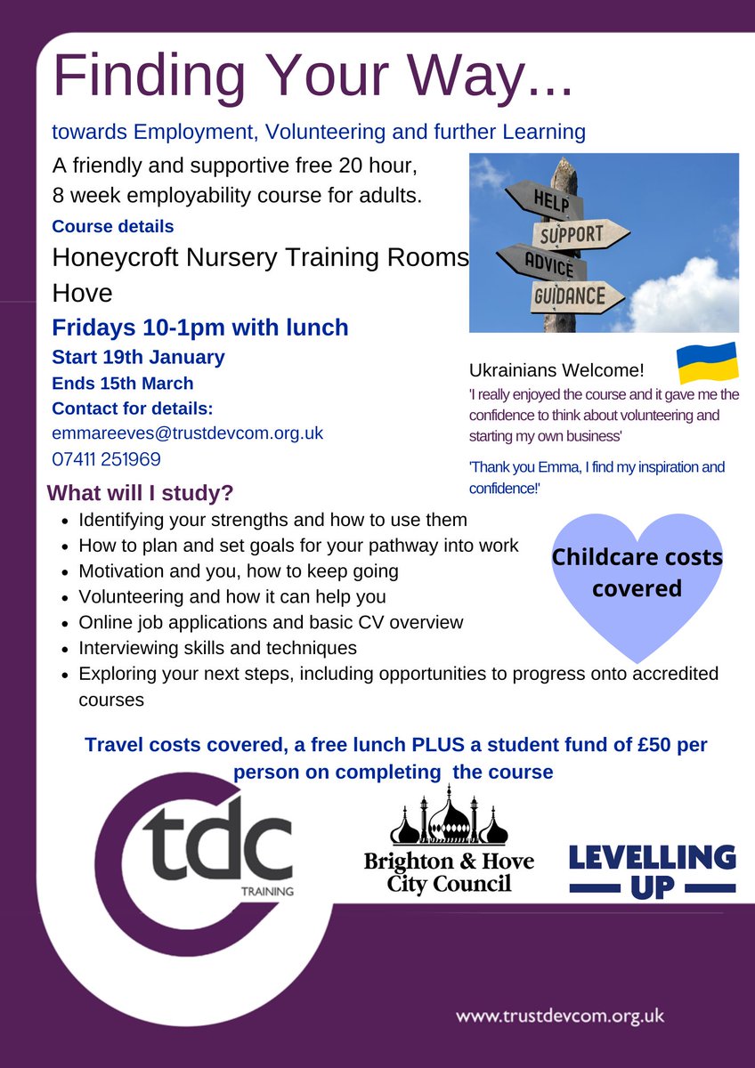 sussexinterpret's tweet photo. @TrustDevCom “When I came to the Finding Your Way course I thought my English level was so low that I wouldn`t be able to communicate with teachers, but they were so supportive and friendly that slowly I started asking questions and participating in discussions." https://t.co/xWCpBx5biR