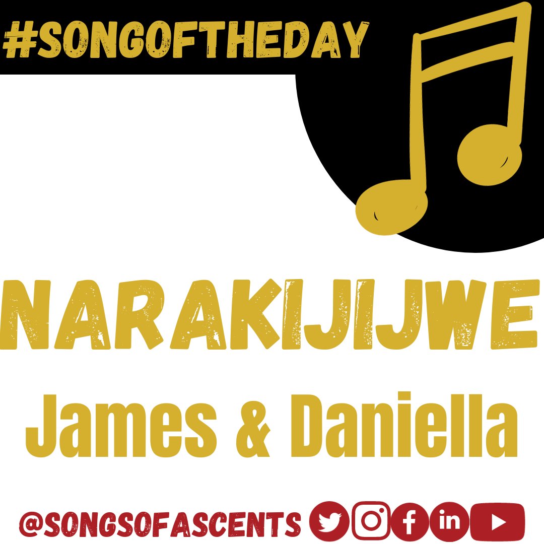 SongsofAscents's tweet photo. Narakijijwe - @JamesDaniellaRw
#songoftheday
#songoftheday🎶
#songoftheday🎧
#songoftheday🎶♥️
#songsofascents https://t.co/PGGBJ2NtDR