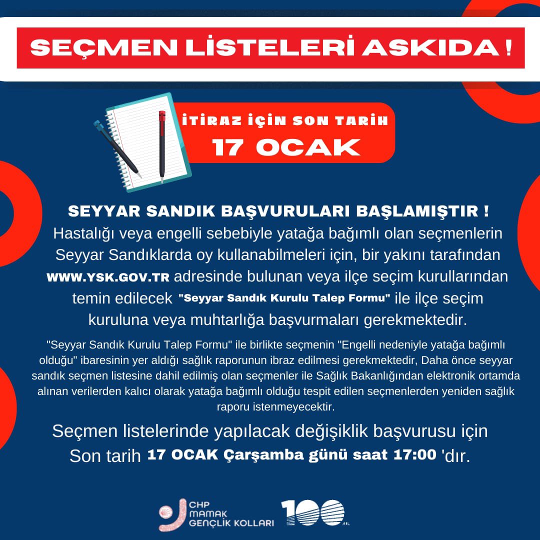 Atakanylmzchp's tweet photo. Seçmen Listeleri Askıda!!! https://t.co/cMweU1Gm3e
