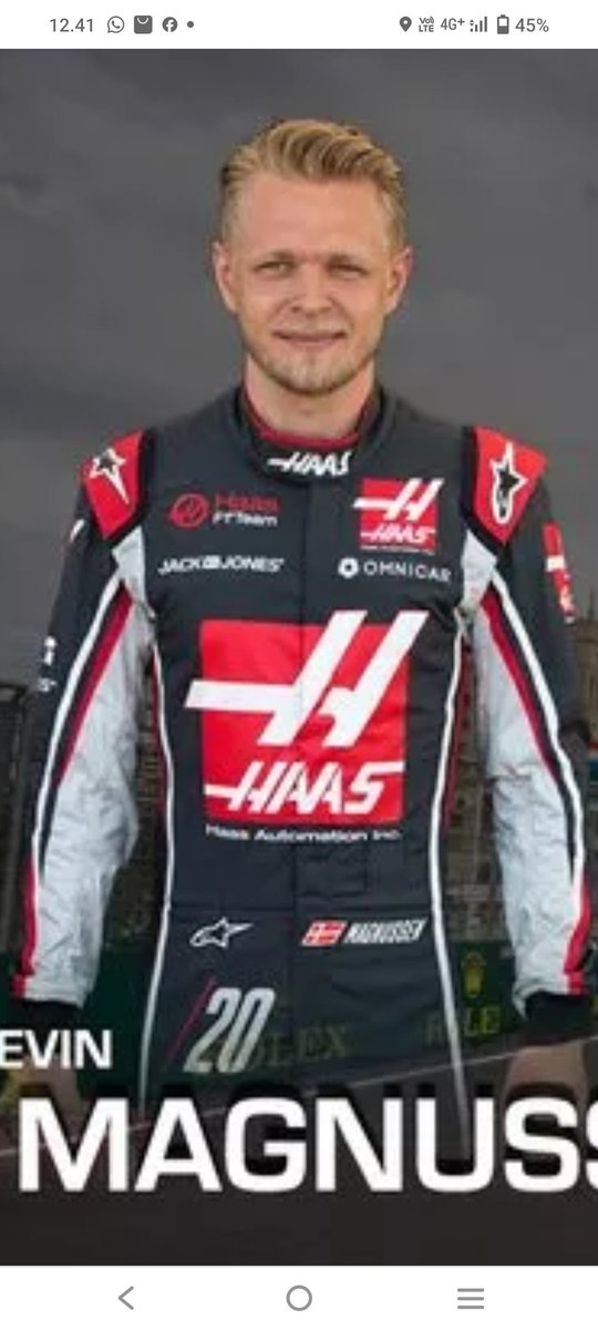 twestreenen's tweet photo. Kevin Magnussen pak.😁😁😁 https://t.co/oFhvfug0OK