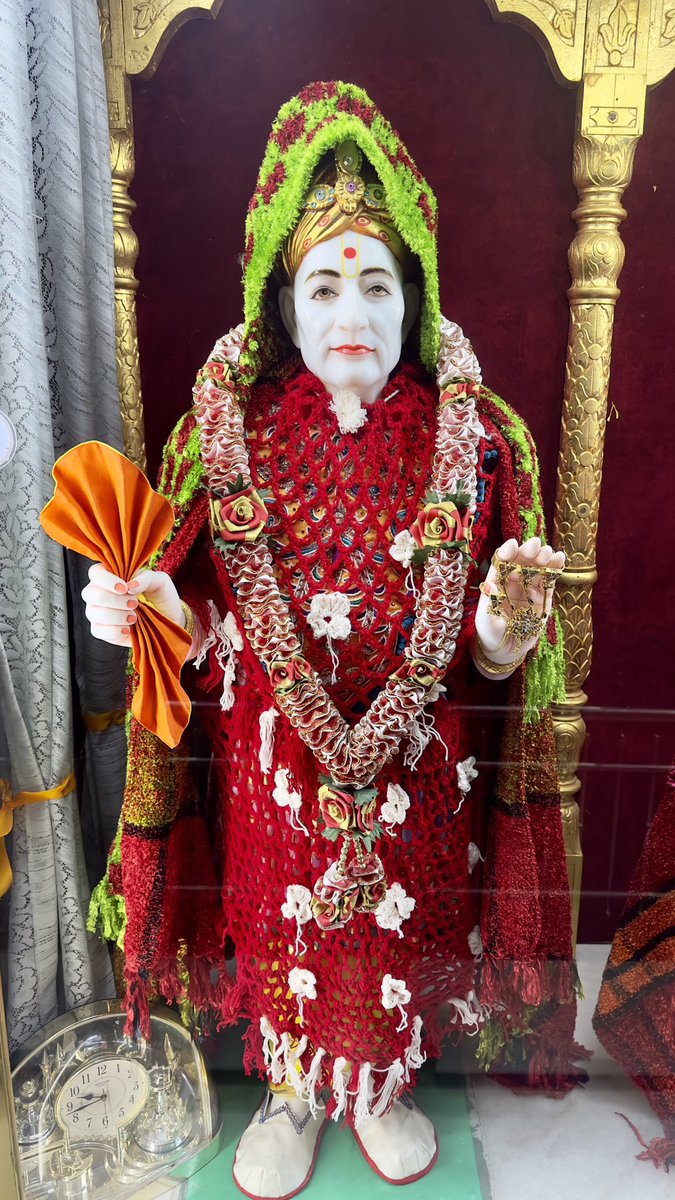 SGadiVadodara's tweet photo. #Divine #Darshan from Shree #Swaminarayan #Mandir #Vadodara
#Lord Shree #Swaminarayan
#Jeevanpran #AbjiBapashree
#ShreeMuktajeevanSwamibapa
#AcharyaSwamijiMaharaj
#SwaminarayanGadi
#VadodaraMandir
#sgadimaninagar
#sgadivadodara https://t.co/x4nlDLhJtv