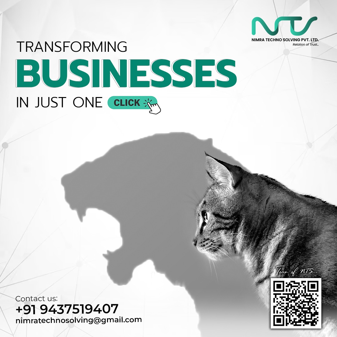 Nimratechnosol's tweet image. Revolutionizing businesses with a single click! 🚀✨ Explore the power of digital transformation with us.

#DigitalRevolution #TransformYourBiz #ClickToThrive