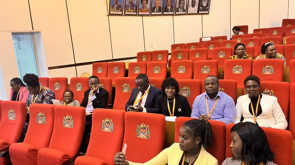 Fussi2015's tweet photo. At Pius Msekwa Hall this morning #VijanaWachambuzi (Youth Reform Analysts) will present their opinions on the Youth-Lens Analysis of 3 Bills on political and electoral reforms before the Parliamentary Standing Committee on Governance, Constitutional and Legal Affairs. https://t.co/g8orBZgb8o