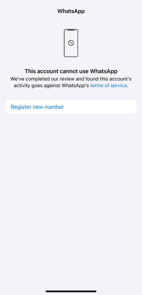 vampireinfinite's tweet photo. @WhatsApp Why is it that an authentic number is not being able  to register on the platform? I want to put it for my business, but everytime I try, I get the notification that it can't be done. Please help me get the number registered on #whatsappbiz
Kindly remove the restriction https://t.co/EWMtfKKJCF