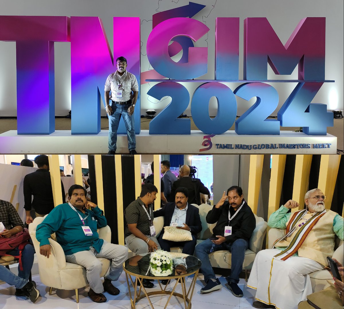 Sri Ramachandra Innovation Incubation Centre (@sriic_sriher) on Twitter photo Dr. Anand Thirunavukarasou of <a href="/SRIIC_SRIHER/">Sri Ramachandra Innovation Incubation Centre</a> had been at the TAMILNADU GLOBAL INVESTORS MEET 2024, the much awaited flagship event of the Government of Tamil Nadu organized along with StartupTN at the Chennai Trade Centre on January 07 and 08, 2024.
#TNGIM2024Tamilnadu Dr. Anand Thirunavukarasou of <a href="/SRIIC_SRIHER/">Sri Ramachandra Innovation Incubation Centre</a> had been at the TAMILNADU GLOBAL INVESTORS MEET 2024, the much awaited flagship event of the Government of Tamil Nadu organized along with StartupTN at the Chennai Trade Centre on January 07 and 08, 2024.
#TNGIM2024Tamilnadu