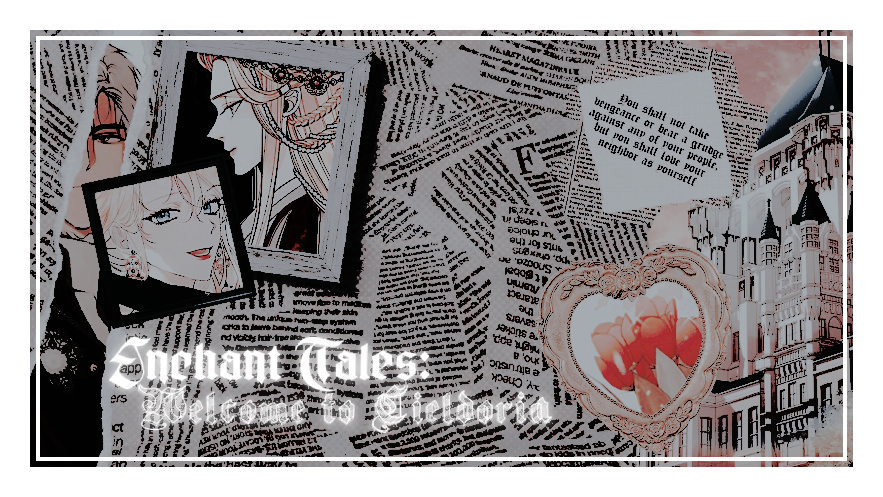 ⠀⠀⠀ 
ᅠᅠᅠᅠ꒦꒷   𝗲𝗻𝗰𝗵𝗮𝗻𝘁    𝘁𝗮𝗹𝗲    ! 
                                     丷
ᅠᅠᅠ    let's   find   our   happy   
          ending   *   rol  2D  𝖼͟𝖾͟𝗋͟𝗋͟𝖺͟𝖽͟𝗈   📖    .
   ᅠᅠᅠ(  enchantrol.carrd.co  ) 
⠀⠀⠀