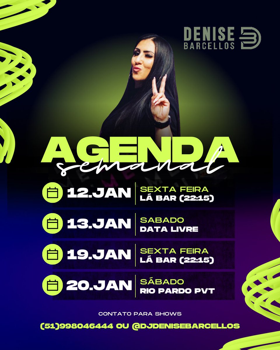 denisebarcellos's tweet photo. Próximas datas de festas e eventos! https://t.co/LyYPwHWIkD