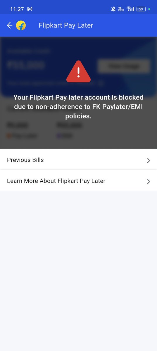 222sudhirkumar's tweet photo. I m unable to pay my Flipkart pay later amount.. @flipkartsupport @Flipkart kindly look into this for completing my dues payment.. please https://t.co/OUnvaKFWXo