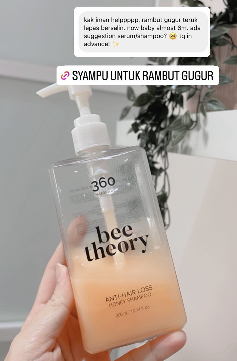 ImanAbdulRahim's tweet photo. Semua masalah rambut, ini cadangan produk nya oki. Supaya rambut semua cantik walaupun berhijab 🫶🏻 https://t.co/iPDlKUuvv5