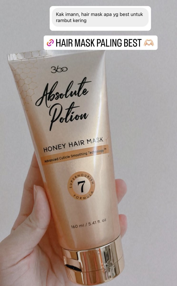 ImanAbdulRahim's tweet photo. Semua masalah rambut, ini cadangan produk nya oki. Supaya rambut semua cantik walaupun berhijab 🫶🏻 https://t.co/iPDlKUuvv5