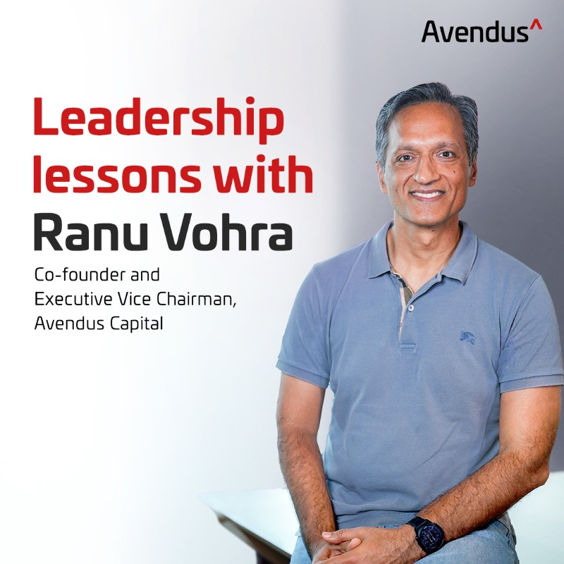 Avendus's tweet photo. Starting the new year off with some #leadership musings with our Co-founder &amp; Executive Vice Chairman, @ranuvohra. Catch his candid chat with Qunba as he addresses questions on life, work &amp; mentoring, recounting his own personal &amp; professional experiences👉https://t.co/iLEdkSHmdx