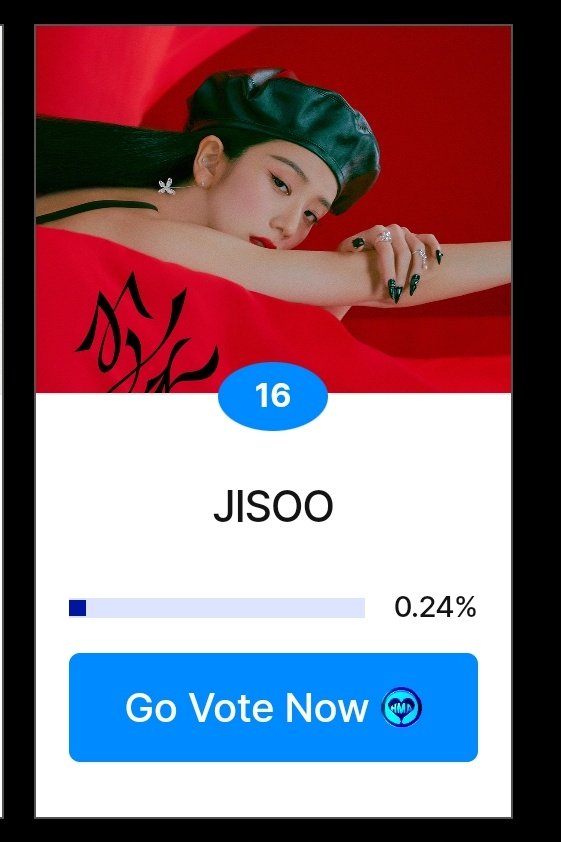 📌| HMA • WHOSFAN

AOTY: 
#18 #JISOO
→link.whosfan.io/EVENT/TVA5VGFG…

GAA:
#16 #JISOO
→link.whosfan.io/EVENT/elcvNTE2…

📣 Check attendance and create as many accounts as you can. Use our referral code: RTC97896
#BLACKPINK #블랙핑크 <a href="/BLACKPINK/">BLACKPINKOFFICIAL</a>