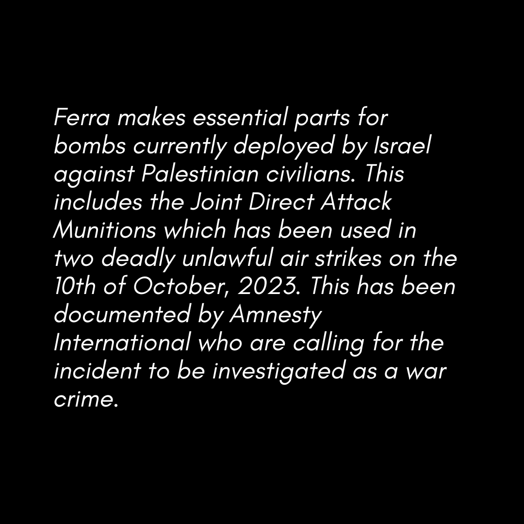 wagepeaceau's tweet photo. 🧵2. Media Release.
#ShutFerraDown.
@6NewsAU @10NewsFirst @abcnews @brisbanetimes
Photos and video available here
https://t.co/83ddlVW62z
@Channel7
#StopArmingIsrael #BDS
#militaryembargo #StopGenocide Palestine
inspired by the #ElbitEight!
🧵..3 https://t.co/Kj7kXN0QXc