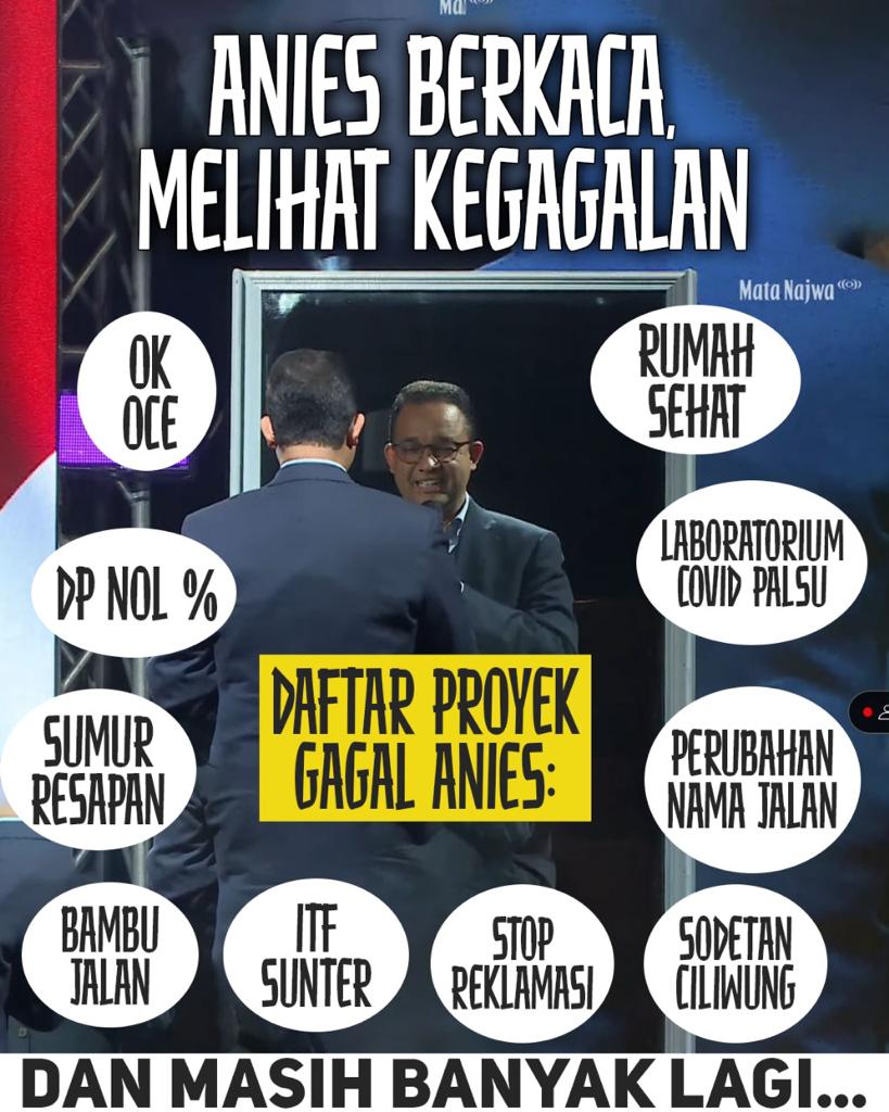 Apapun penilaian mu mas Arie.. aku tetap say no to amies. Jangan lupa, dia akademisi. Dosen. wajar pintar ngomong. Tp raport pekerjaan 0 besar. Alias omdo. Ini negara Indonesia bro.. cuman omdo? Apa bedanya dengan boneka teddy bear 🤟🤟
#kelebihanbayar #salahketik