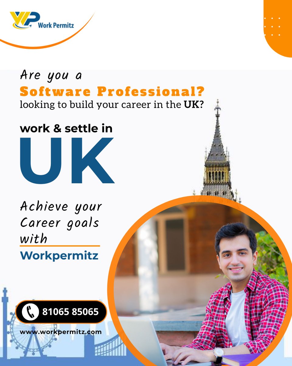 workpermitz's tweet image. Are you a software professional looking to build your career in the UK?
Work &amp;amp; Settle in UK, Achieve your Career goals
✅Consult with Workpermitz immigration specialist for a detailed evaluation of your eligibility.
81065 85065
smpl.is/8g052
#ukworkpermit #uk #visa