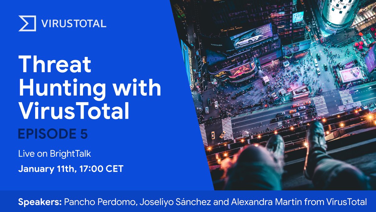 Level up your threat hunting! Unleash the power of Sigma rules in our live session on Jan 11th, 5PM CET. Register now: brighttalk.com/webcast/18282/…