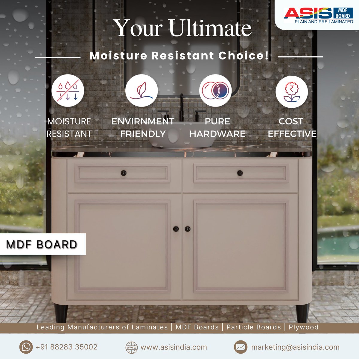 asisgroupindia's tweet photo. Unleashing artistry on a board of endless possibilities.

Explore our range of products at https://t.co/ndlAiNZBOn. To reach us https://t.co/053ShJt5aE

#asis #asisindia #india #mdfboard #laminate #plywood #mdfboard #sustainable #interior #modern #modernliving #home #design https://t.co/6leK7c7n7M