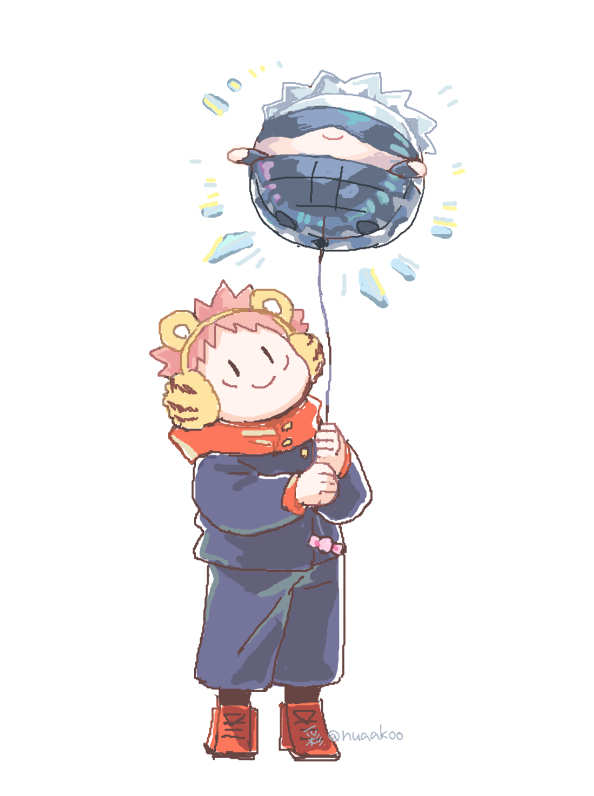 nuaakoo's tweet photo. この前の絵チャ産。キラキラの風船を入手したゆじ。 https://t.co/2BnzuizGxf