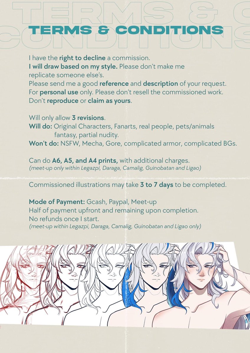 nomdraws's tweet photo. @sha_ne_dan Hello~ I’m open for commissions rn ^^ i think i can do that yeehan family portrait for you hehe here’s my commission sheet. https://t.co/QnJ9IjsS2E