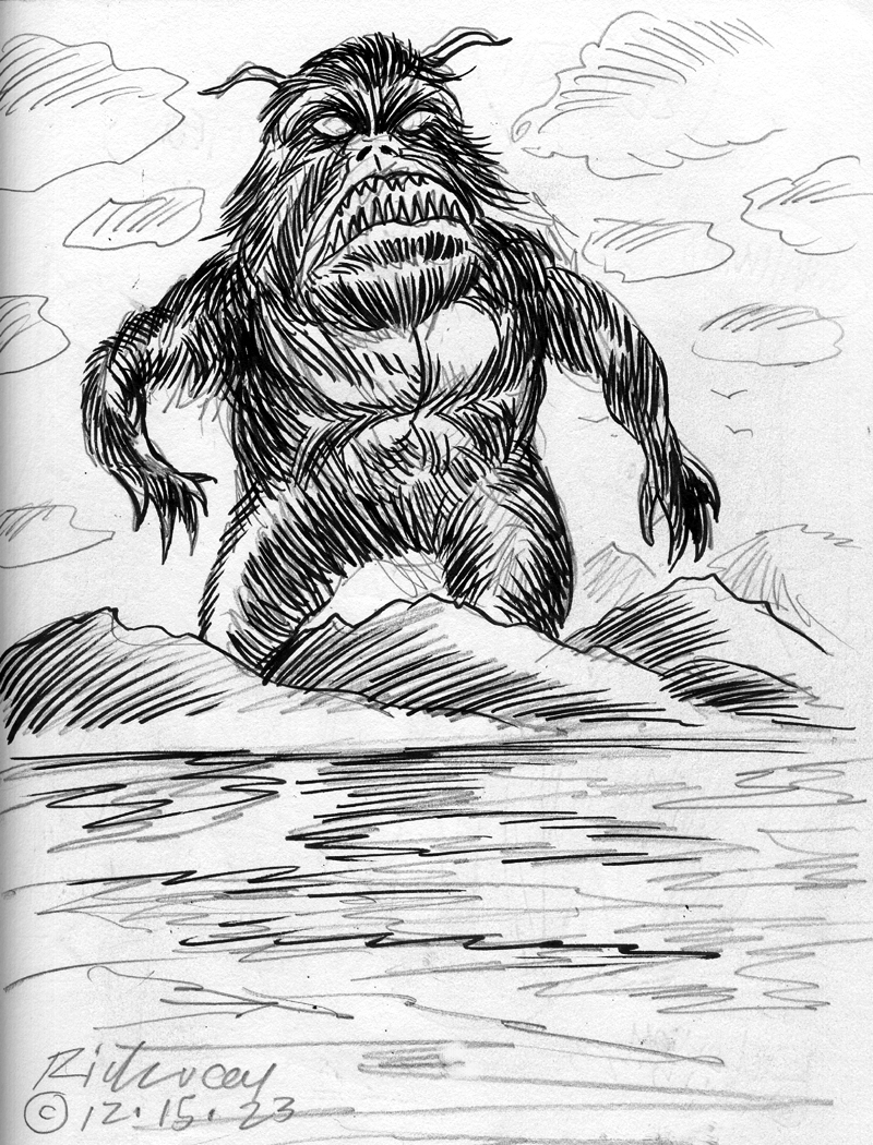 Thedocbot's tweet photo. Continuing part 85 of posting my daily #sketchbook pages! I dig #dailydrawing The posting continues on this newest book! #sketch #drawing #conceptart #surreal #draw365 #monster #characterdesign #landscapes #alienmonsters #batmanreturns #doompatrol #comicart https://t.co/rNeVWLT94U