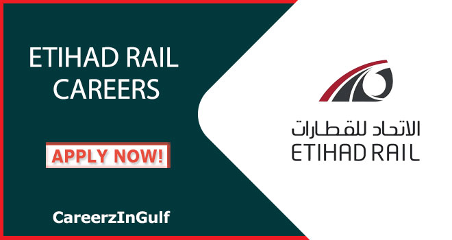 Discover diverse roles at Etihad Rail Careers on the job site. Opportunities for Freshers and experienced Drivers. 🚆 #RailJobs #FreshersHiring #DriverOpportunities 

Apply: tinyurl.com/cig-ercs