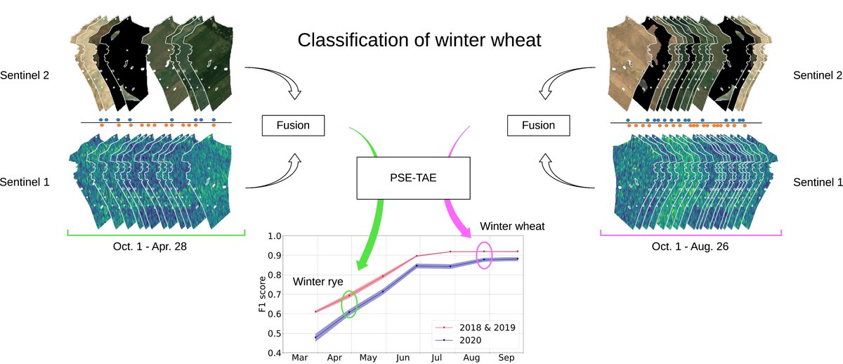 RemoteSens_MDPI's tweet photo. #mostcited
🌾Early #CropClassification via Multi-Modal #Satellite Data Fusion and Temporal Attention by Frank Weilandt, Robert Behling, Romulo Goncalves, Arash Madadi, Lorenz Richter, Tiago Sanona, Daniel Spengler and Jona Welsch
https://t.co/Afh1bCsdAs
#agriculture #vegetation https://t.co/rsWhhznk3J